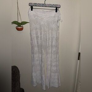 DIA collection overlay flared pants